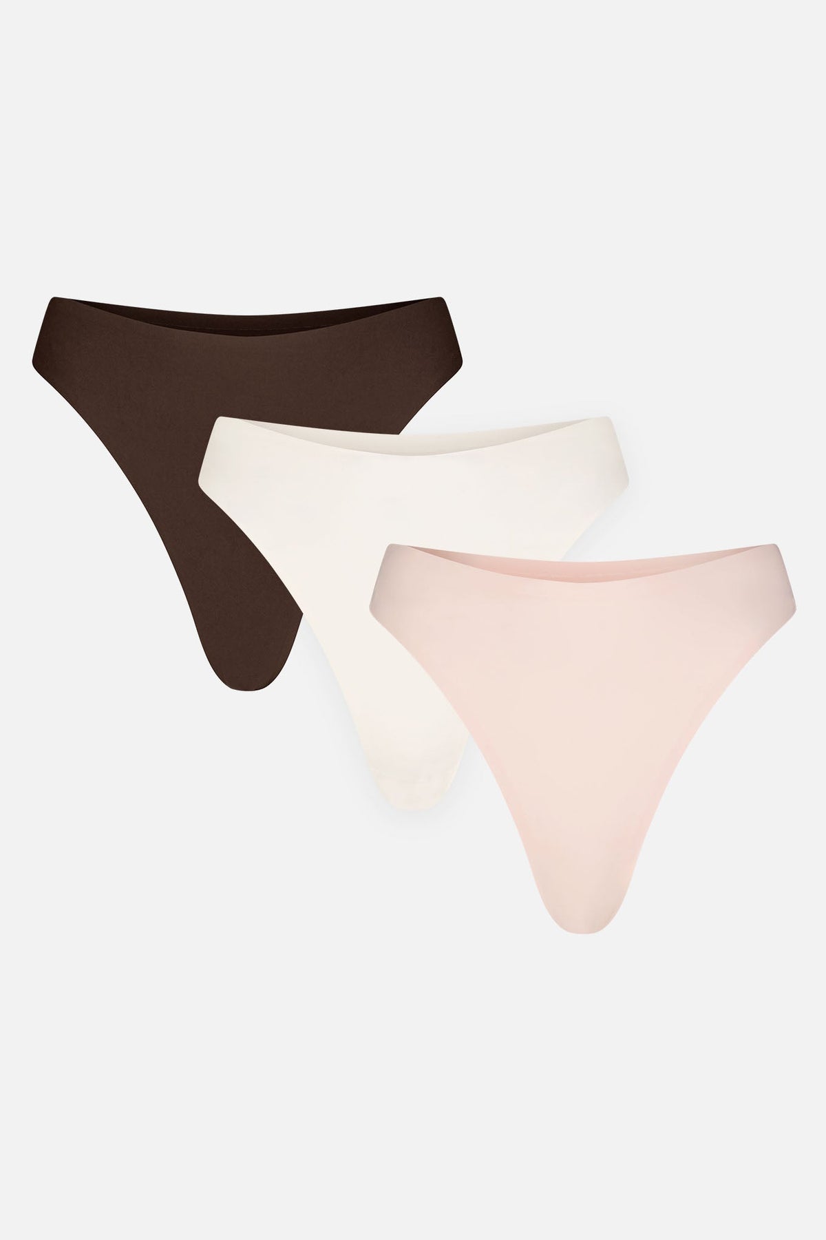 Base High Thong in Neapolitan (3-Pack)