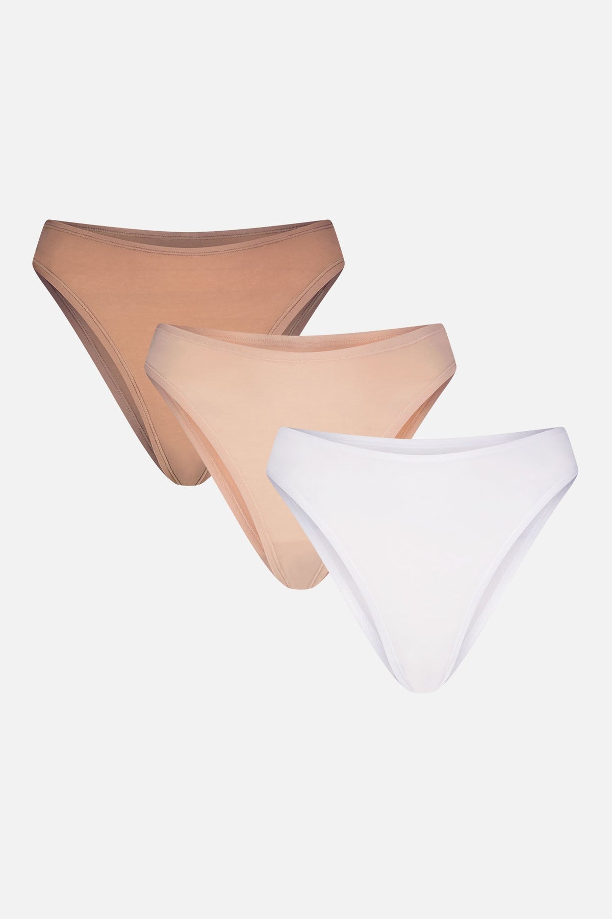 Cloud Cotton French Cut Brief in Honey (3-Pack)