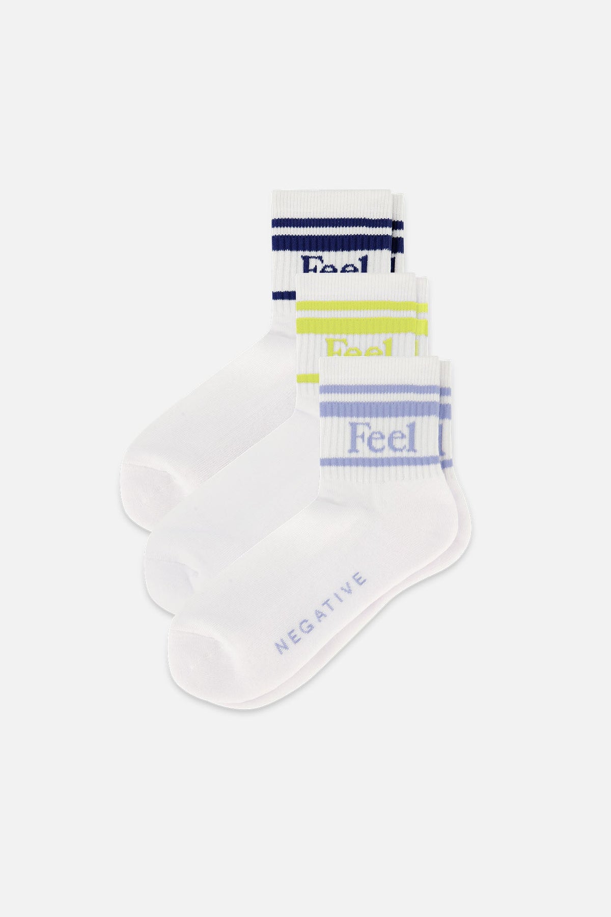 Feel Good Crew Sock in Set (3-Pack)
